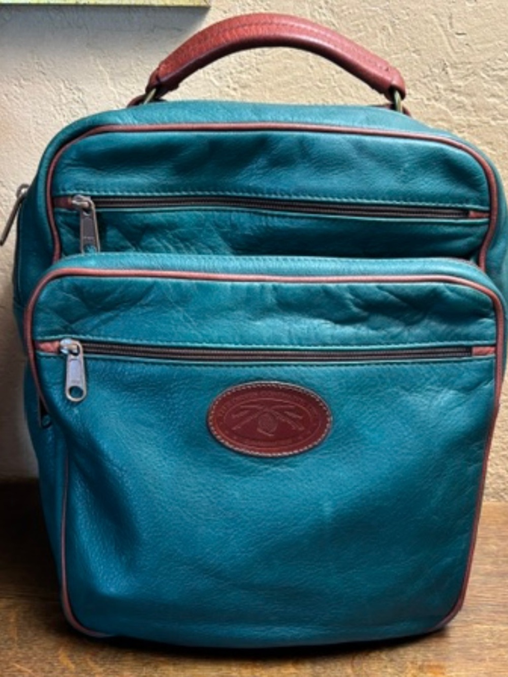 Orvis Messenger .Satchel Leather Bag- VERY NICE!